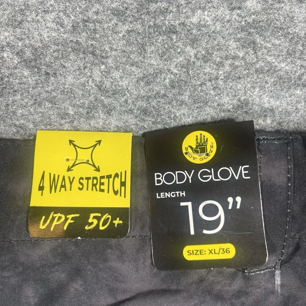Body Glove Boardwalk Short 4 Way Stretch UPF 50+ Size XL/36 Beach Surfing Swim